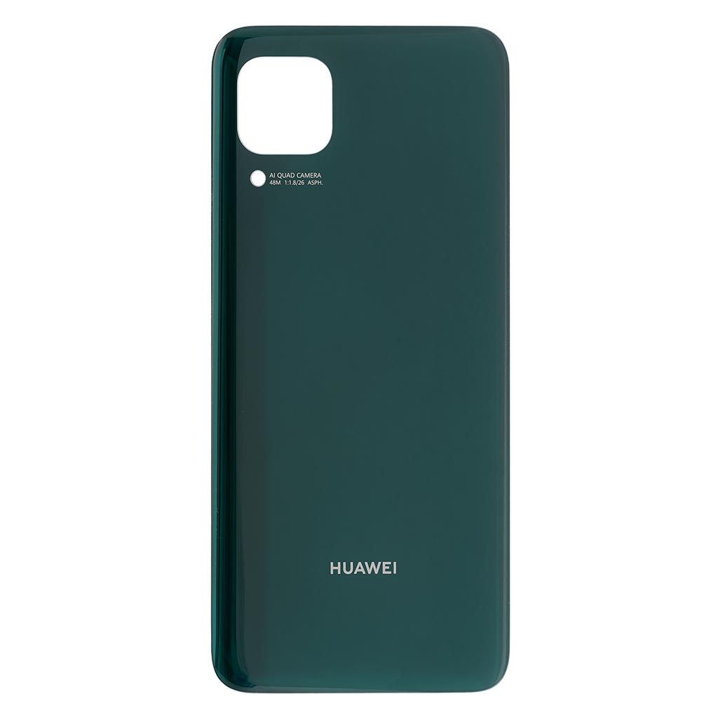 The back cover of Huawei P40 Lite is green, Crush Green