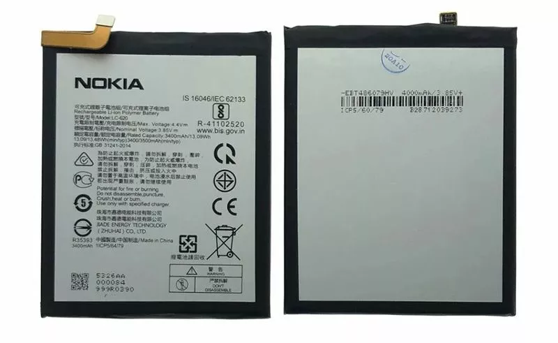 Акумулятор (батарея) Nokia 7.2 TA-1196, TA-1181, TA-1193, TA-1178 LC-620 3500mAh 