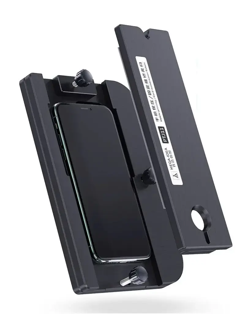 Mega-Idea PTJ11 mold clamp, for removing rear glass, gluing displays and covers to the case