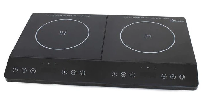 Електроплита індукційна Domotec MS-5872 4000W Silver 