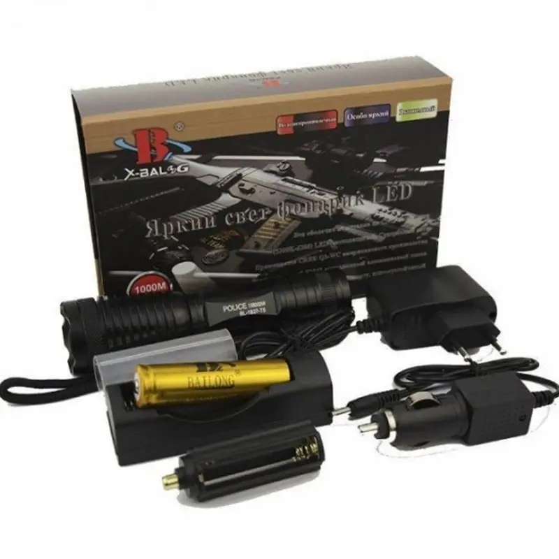 Ліхтар потужний Police BL-1837-T6 158000W