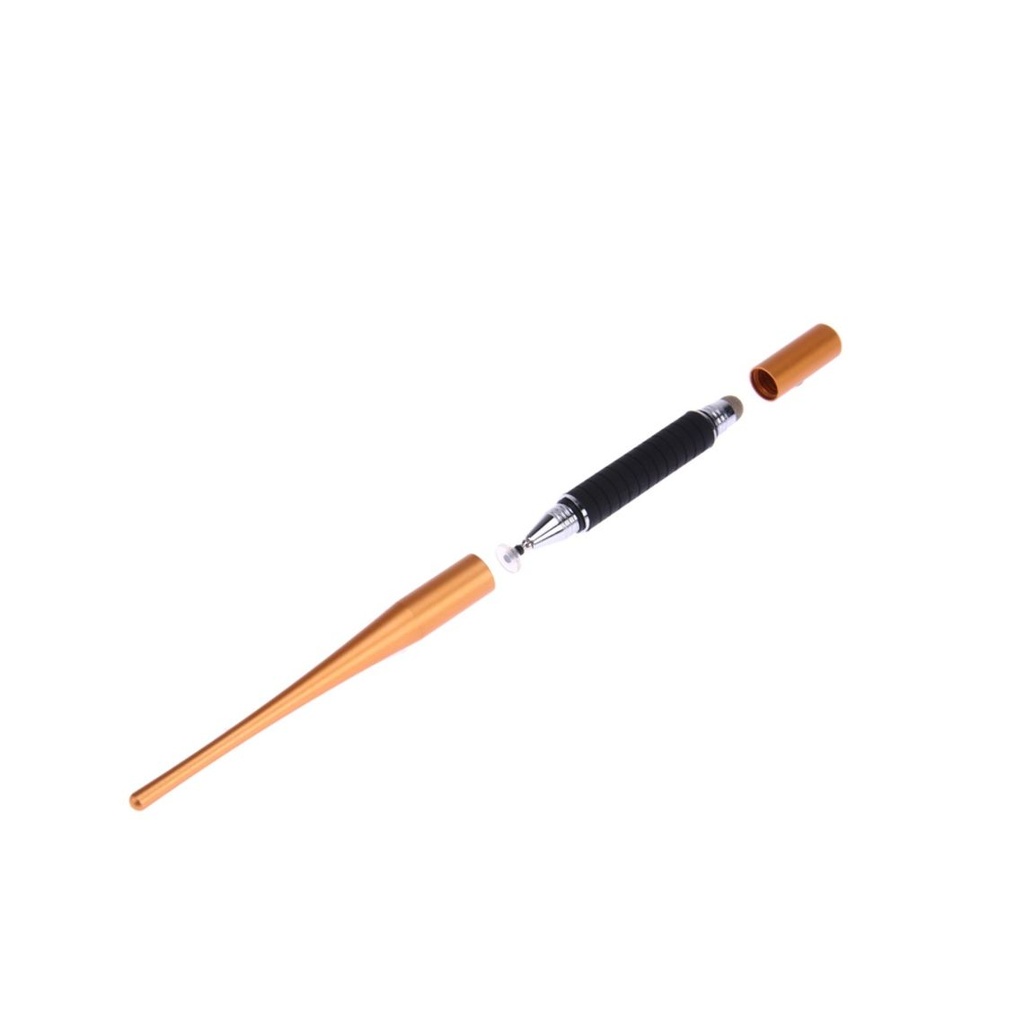Stylus in a case, capacitive, high-precision, Jot Pro, double-sided, metal, gold