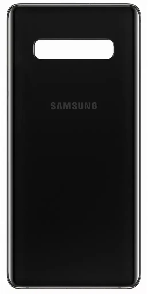 Заднє скло корпусу Samsung G975 Galaxy S10 Plus чорне