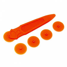 Plastic spatula with replaceable rollers (5 pcs) AIDA A-135, for disassembling housings