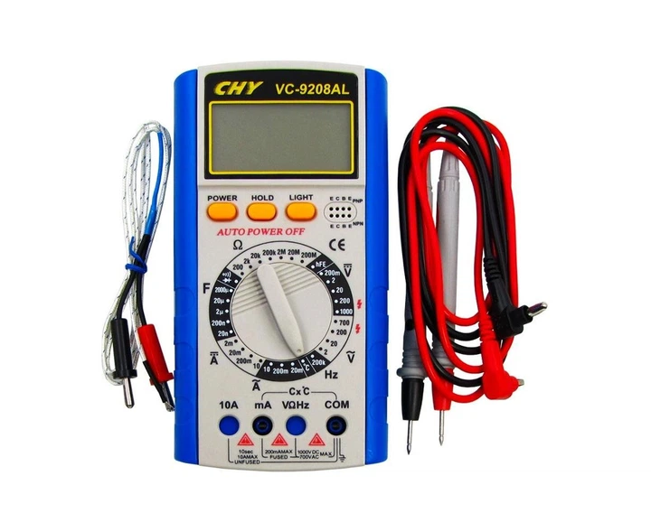 Digital multimeter VC-9208AL (current up to 10A)