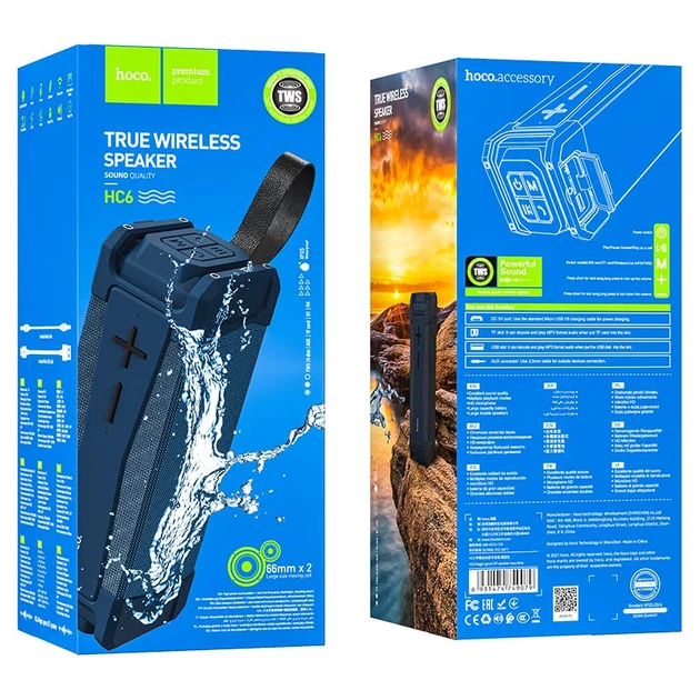 Hoco HC6 Speaker (Black)