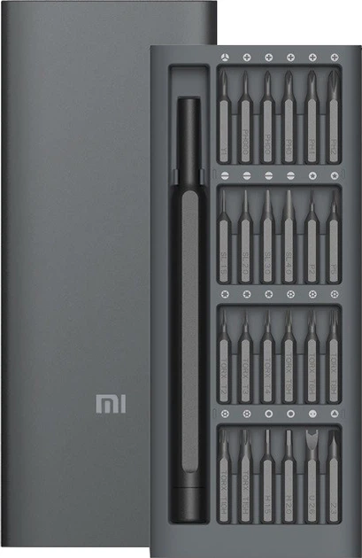 Викрутка Xiaomi Hoto Precision Screwdriver Kit 24 in 1 Grey