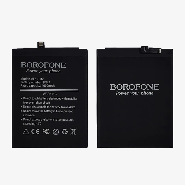 Borofone BN47 battery for Xiaomi Redmi 6 Pro/Mi A2 Lite