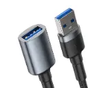 Кабель Baseus cafule Cable USB3.0 Male To USB3.0 Female 2A 1m Dark gray