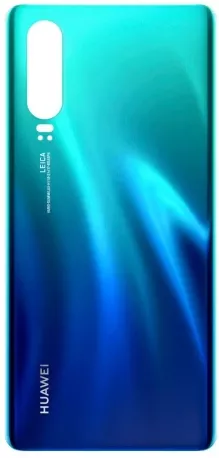 Задня панель корпусу Huawei P30, синя, aurora