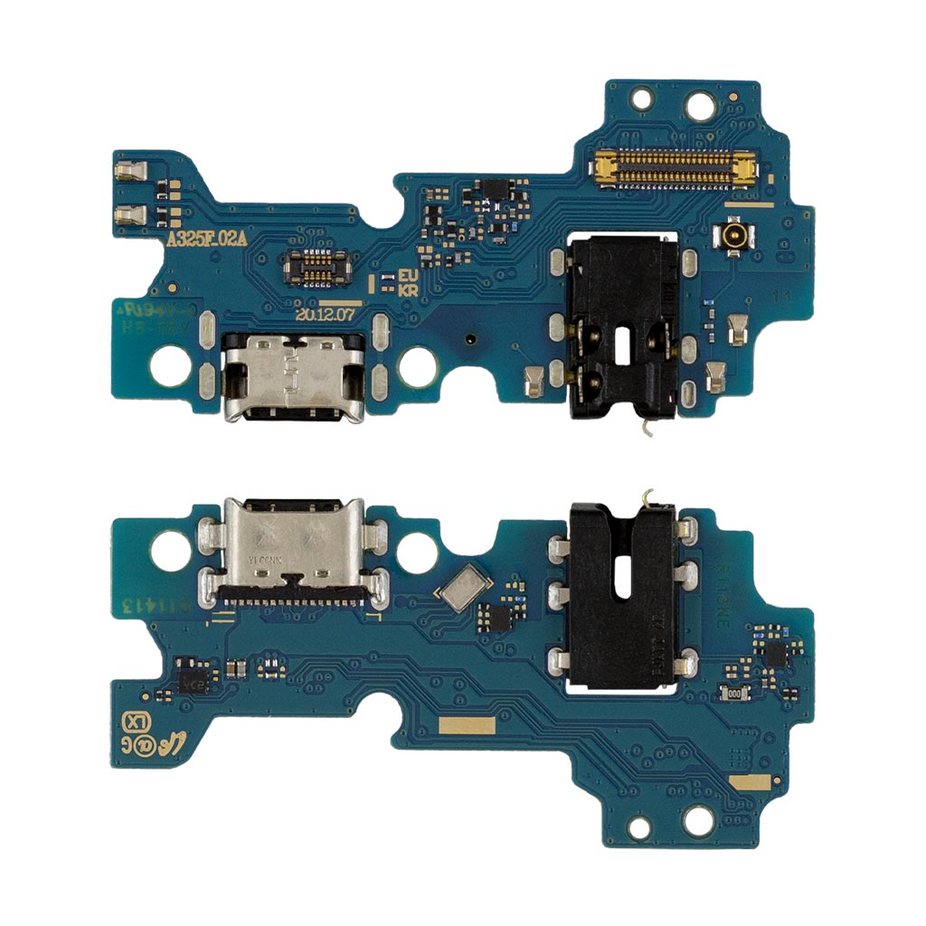 Шлейф Samsung M317 Galaxy M31s, з роз'ємом зарядки, гарнітури, мікрофоном,