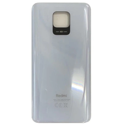 Back cover Xiaomi Redmi Note 9 Pro, Redmi Note 9S, White