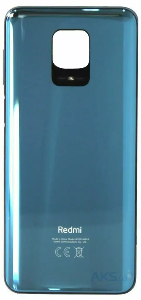 Back cover Xiaomi Redmi Note 9 Pro, Redmi Note 9S, Interstellar Gray