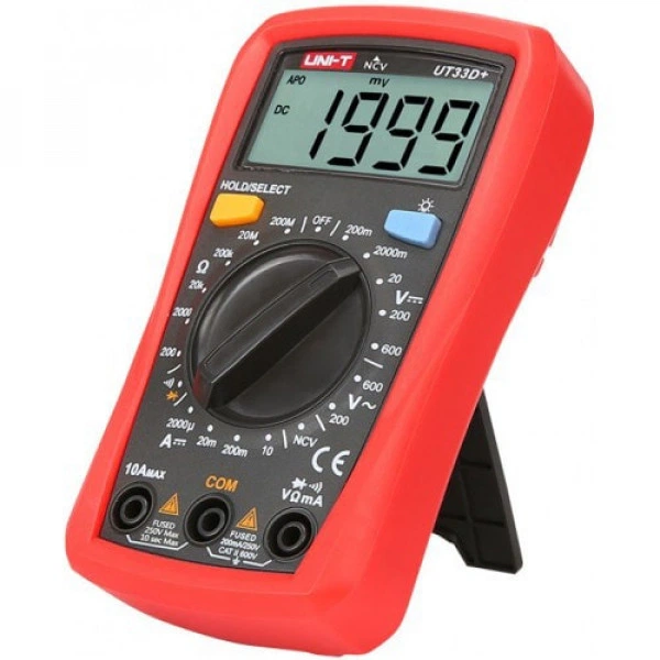 Digital multimeter UNI-T UT33D+ with backlight (current up to 10A)