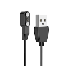 USB кабель Hoco для смарт годин Y3/Y4 чорний