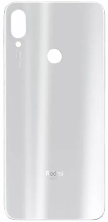 Back cover Xiaomi Redmi Note 7, Moonlight White
