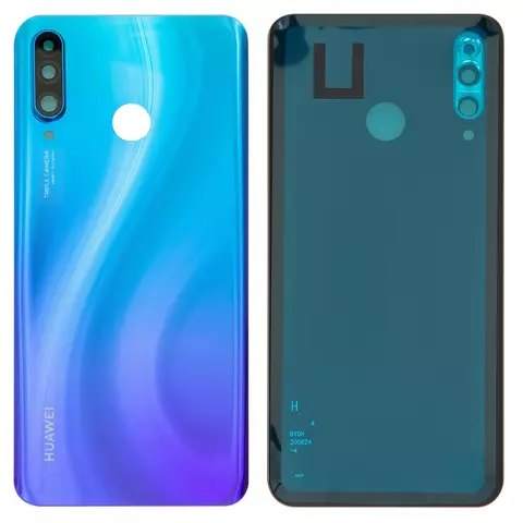 Задня панель корпусу Huawei P30 Lite, синя, 48 Мп, 