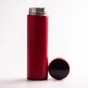 Thermos with temperature indicator 500ml (Burgundy)