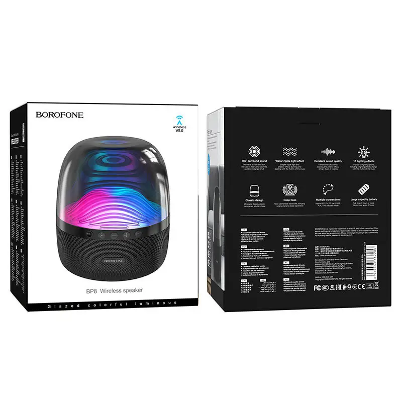 Borofone BP8 wireless speaker black