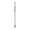 Capacitive stylus, high-precision, Jot Pro, double-sided, metal, with insert, white