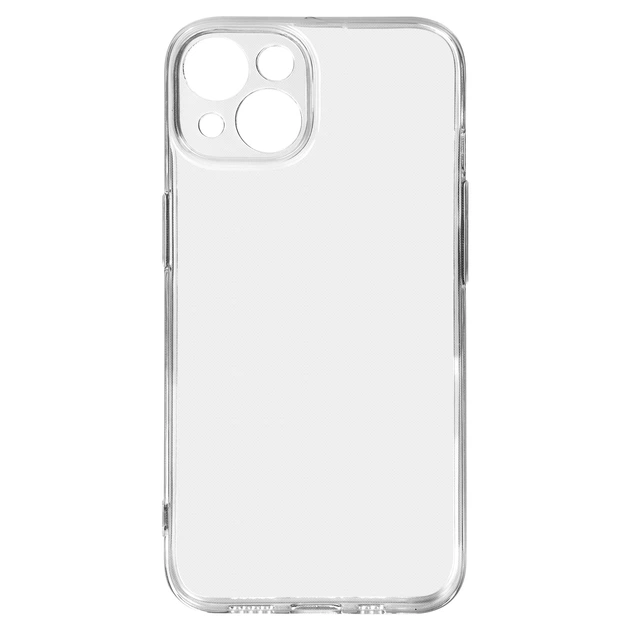Virgin Armor Silicone Case (2.0) for iPhone 14 Plus (Transparent)
