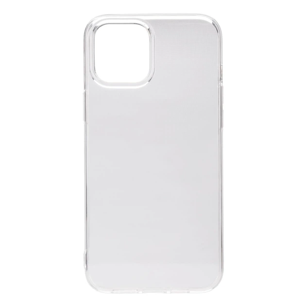 Virgin Armor Silicone Case (2.0) for iPhone 12 Pro Max (Transparent)