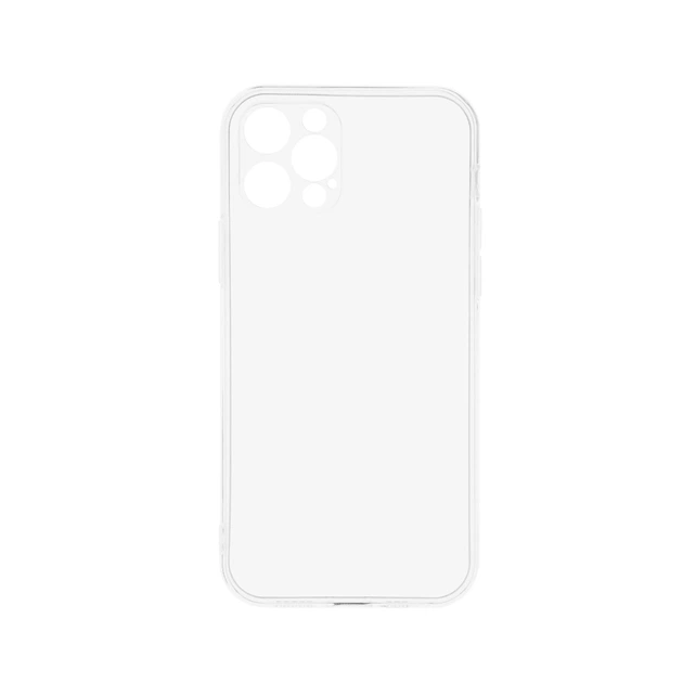 Чохол Virgin Armor Silicone (2.0) для iPhone 12 Pro (Прозорий)