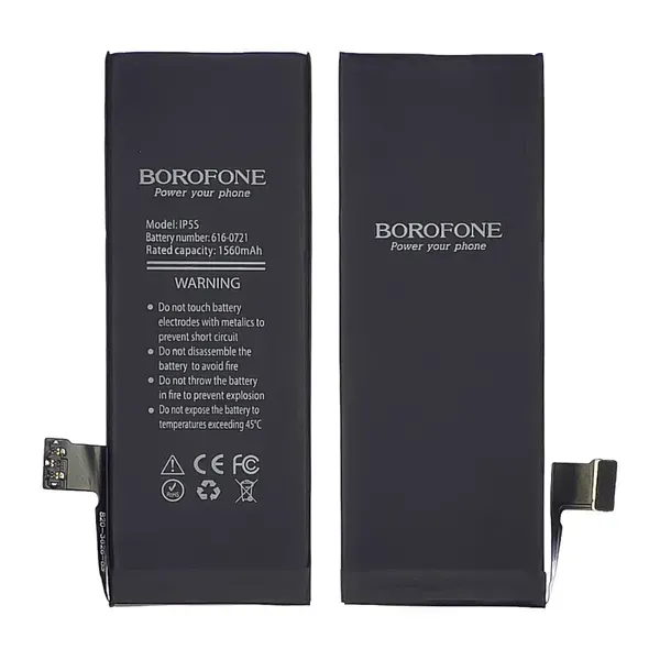 Borofone battery for Apple iPhone 5S/5C