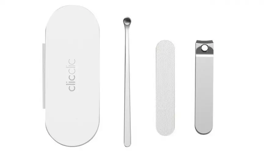 Манікюрний набор Xiaomi HOTO Clicclic Three-piece Nail Clipper (QWZJD001) K