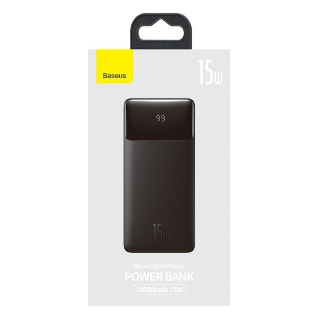 Павербанк Baseus BIPOW 20000mAh 15W, Black