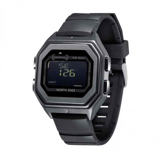Digital watch NORTH EDGE ALPHA (black)