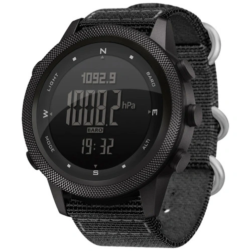 Digital watch NORTH EDGE Apache 46 (black)