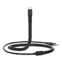 USB Кабель Type-C XO NB195 2in1+підставка 1.2m (Чорний)