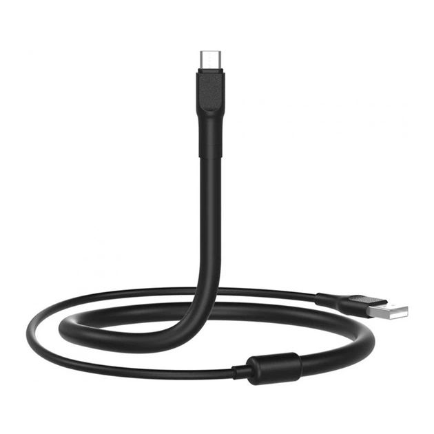 USB Кабель Micro XO NB195 2in1+підставка 1.2m (Чорний)