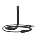 USB Кабель Micro XO NB195 2in1+підставка 1.2m (Чорний)