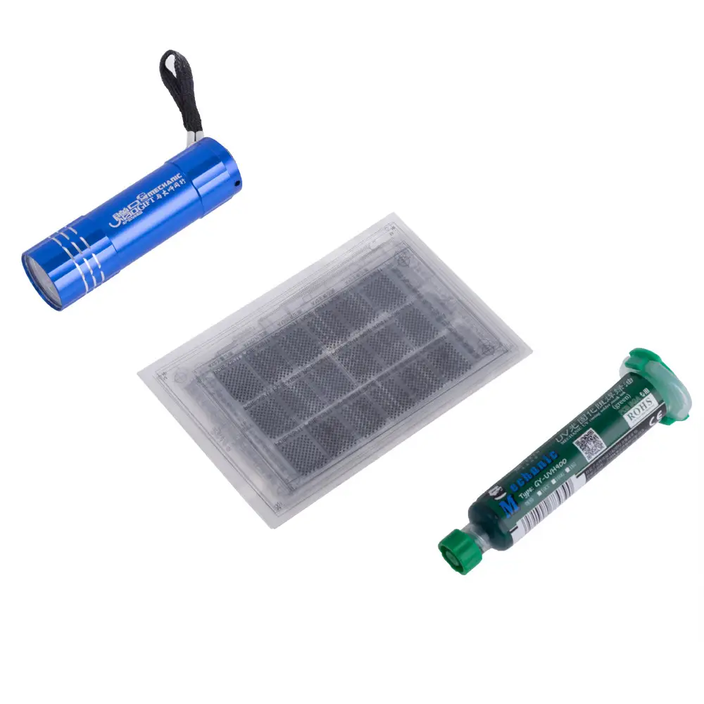 Набір Трафарет+маска+ліхтар простий не УФ (Mechanic)