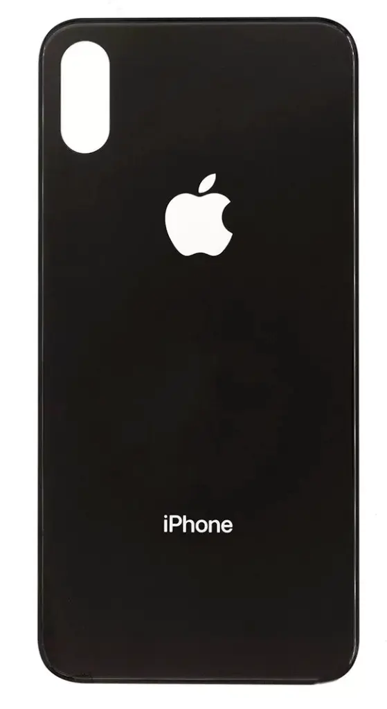 Заднє скло корпусу Apple iPhone XS Space Gray сіре HC