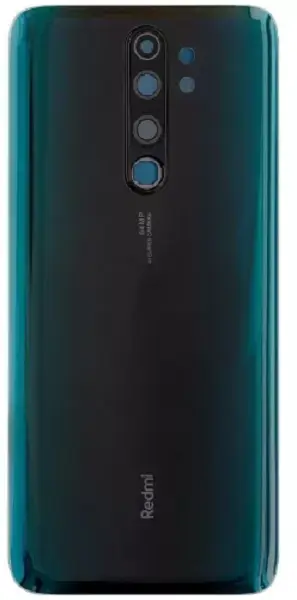 Back cover Xiaomi Redmi Note 8 Pro, with camera glass, Green
