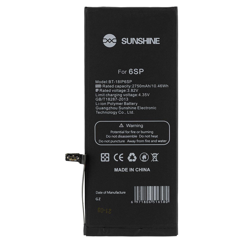 Apple iPhone 6S Plus Battery, 2750 mAh, Sunshine