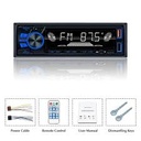 Автомобільний радіоприймач X-REAKO 820 MP3-плеєр FM-тюнер з AUX-входом, функцією заряджання через USB, BT SD та бездротовим пультом дистанційного керування на кермі