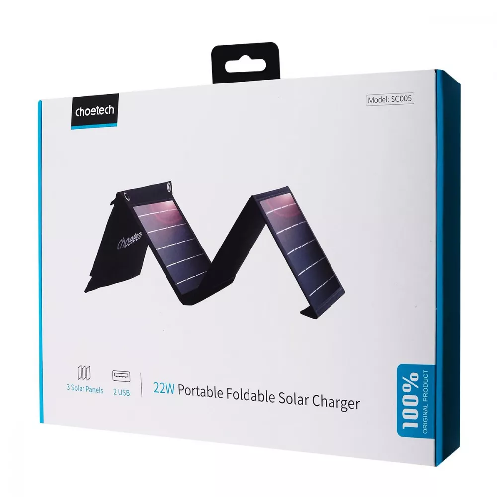 Portable solar panel for CHOTECH 22W UMB