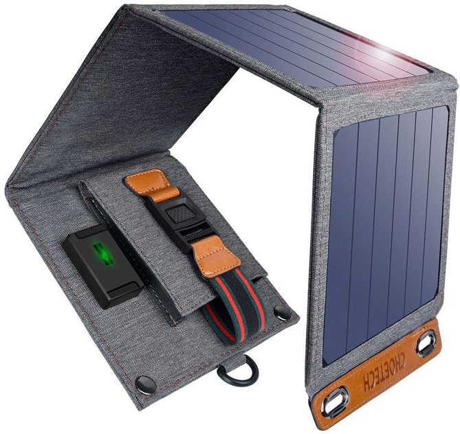 Portable solar panel for Chotech 14w UMB