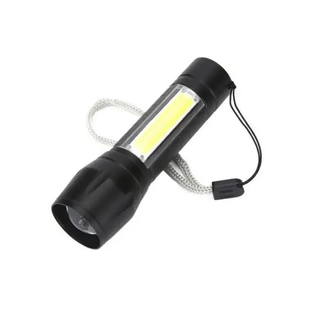 Ручний фонарик Built In Battery XP-G Q5 Zoom Focus Mini Led Flashlight Torch Lamp Lantern 2000 Lumen Adjustable Penlight Waterproof T6 Led Light