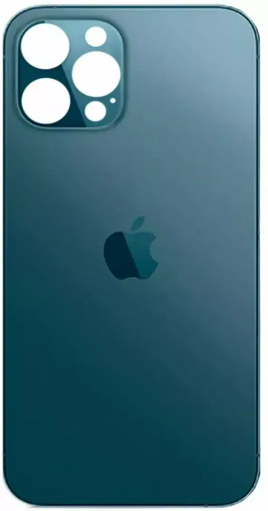 Apple iPhone 12 Pro Max back cover, large cut-out for the camera, , Blue