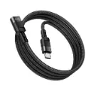 Подовжувач Hoco U107 Type-C to Type-C Female USB2.0 (1.2m) (black)