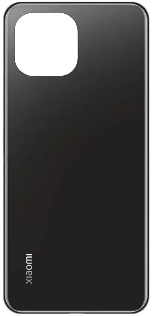 Заднє скло корпусу для Xiaomi Mi 11 Lite 4G Boba Black чорне