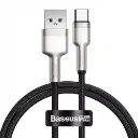 USB кабель Baseus Cafule Metal Data Type-C 66W (0.25m)