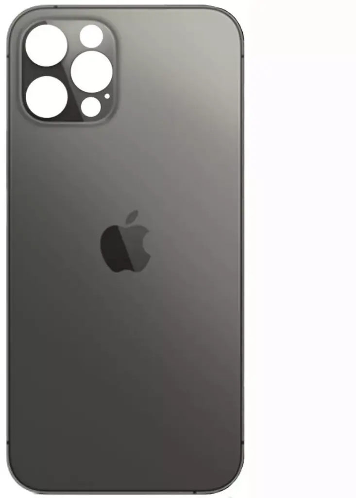 Задня кришка Apple iPhone 12 Pro Max, великий виріз під камеру, , Graphite