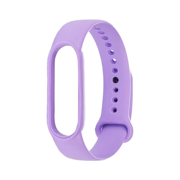 Силіконовий ремінець для Xiaomi Mi Band 5/ 6 колір 20 лавандовий