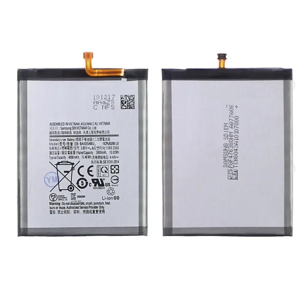 Battery EB-BA505ABU/ABN for Samsung A305 A30/ A505 A50/ A205 A20/ A307 A30s (2019) AAAA